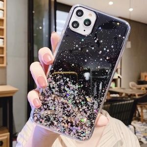 Cute Black Glittery iPhone Case Bundle